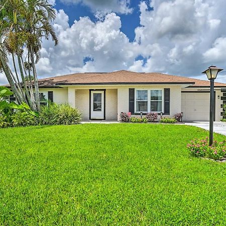 Waterfront Lake Placid Escape With Dock And Lanai Exterior photo
