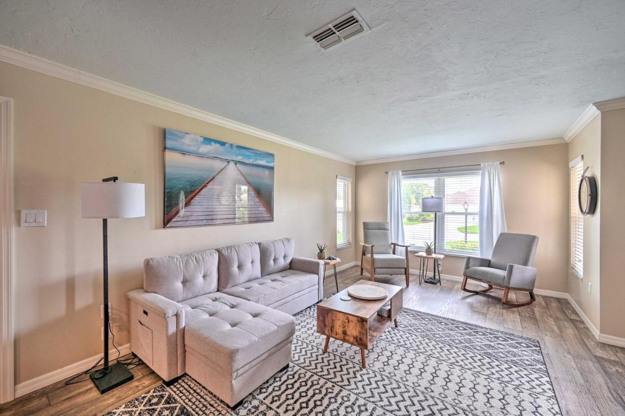 Waterfront Lake Placid Escape With Dock And Lanai Exterior photo